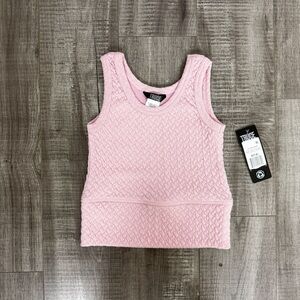 Truce Knit Tank Top in Pink Size Small (7/8) NWT
